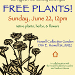 Howell Garden Free Plant poster