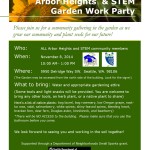 Arbor Heights Garden Work Party