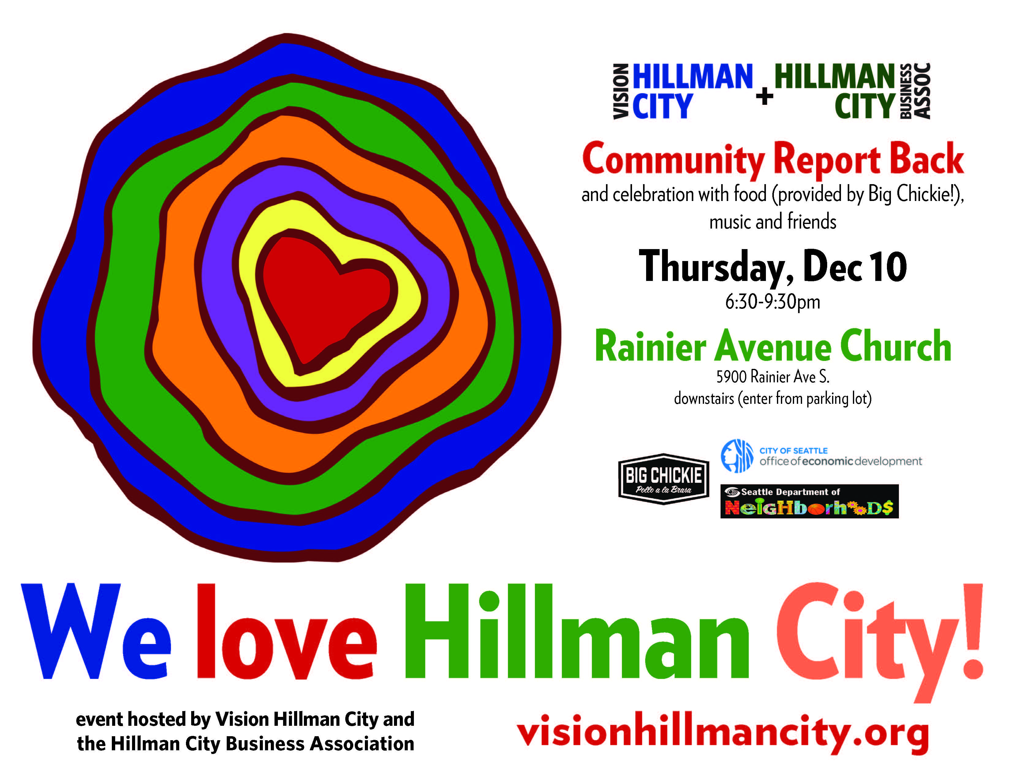 Vision Hillman City Poster