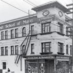 archive image of the Booth Building, front exterior