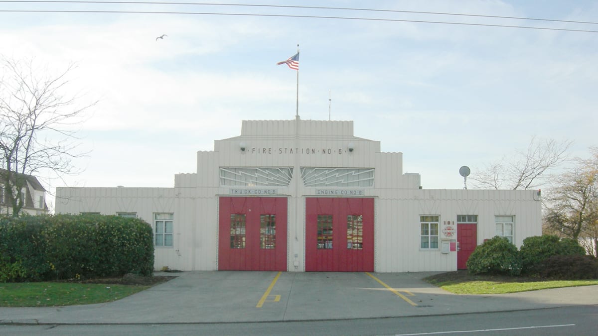 exterior of Fire Station 6