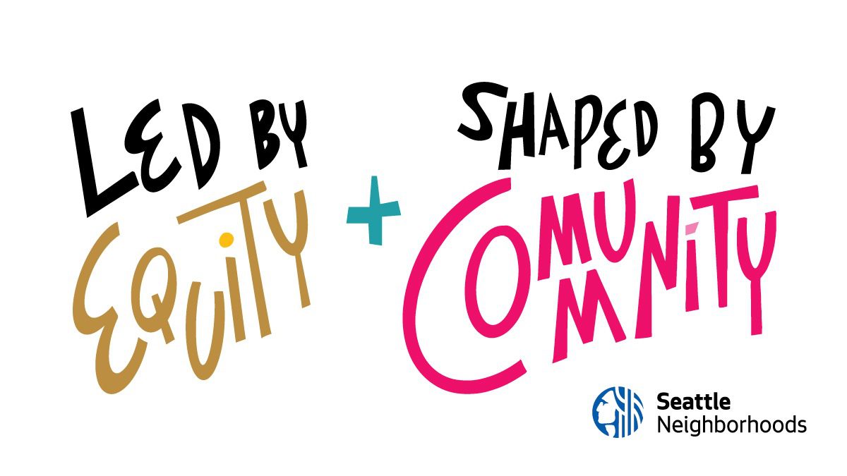 Handwritten text in black, gold, and pink that reads 